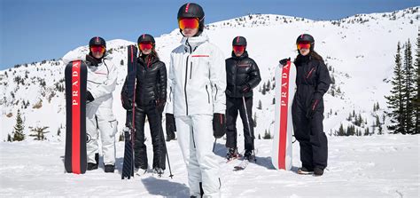 prada ski gear.